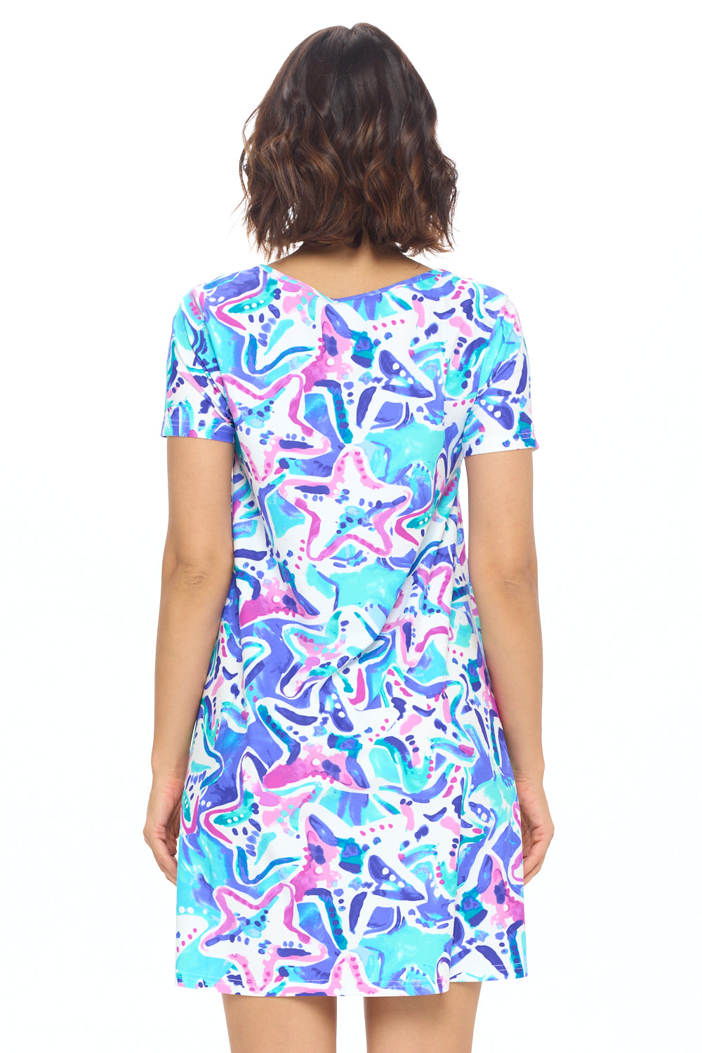 Starfish Dreams Print Dress