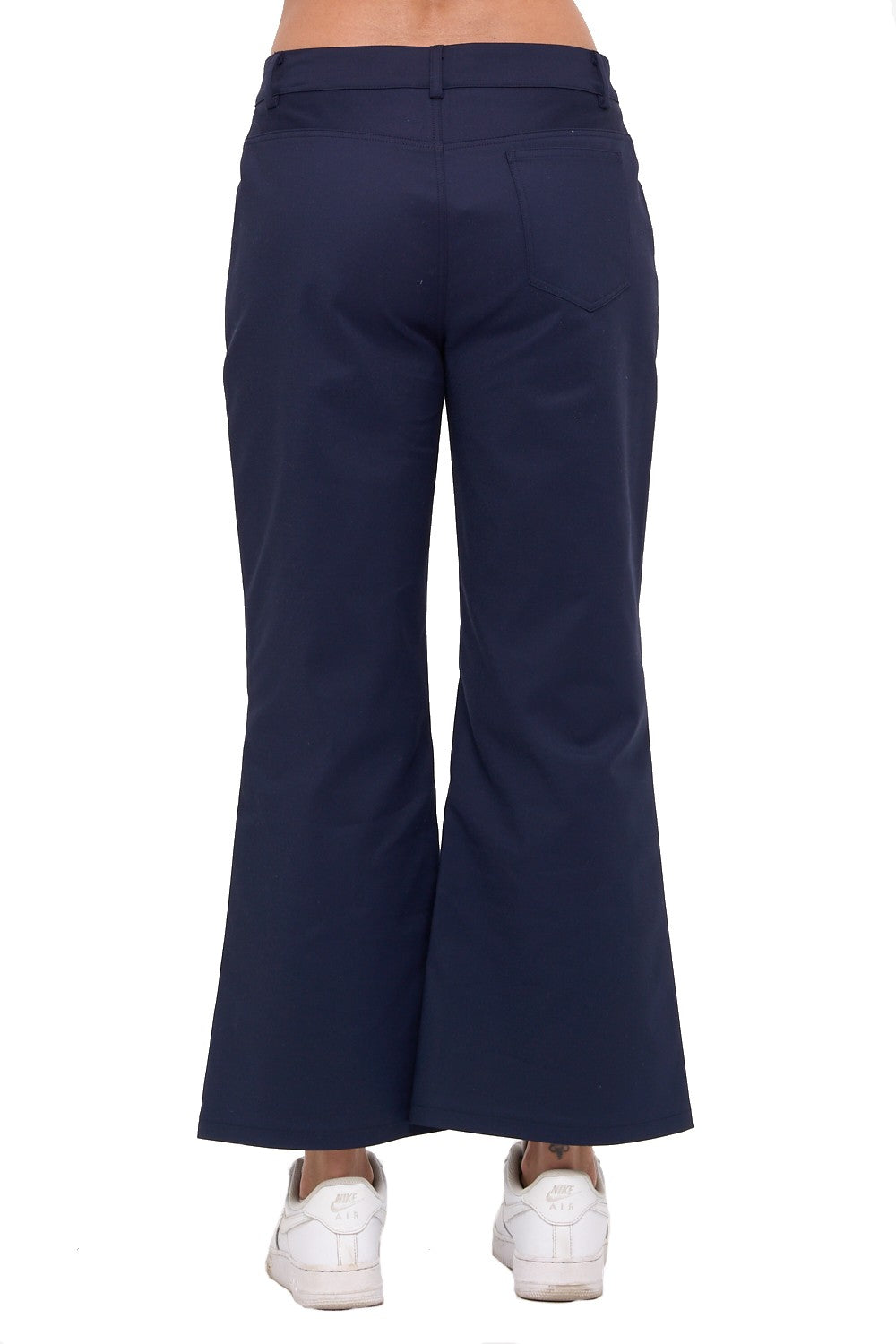 Chic Navy Flare Pants