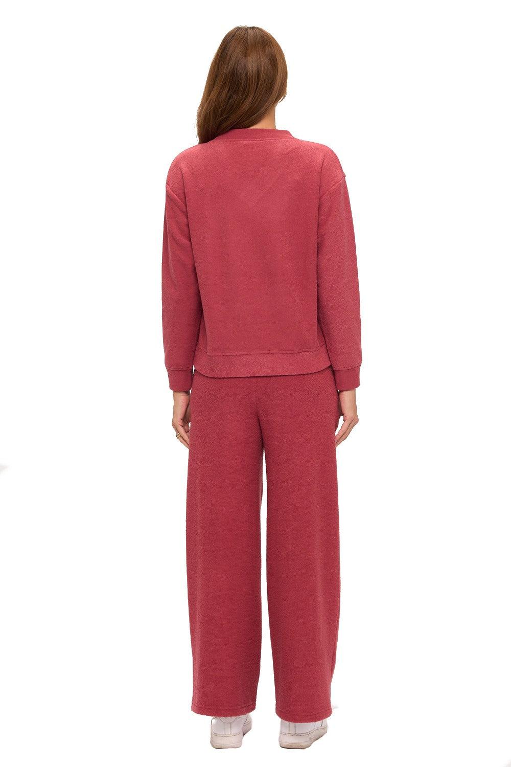 Rustic Rose V-Neck Lounge Set