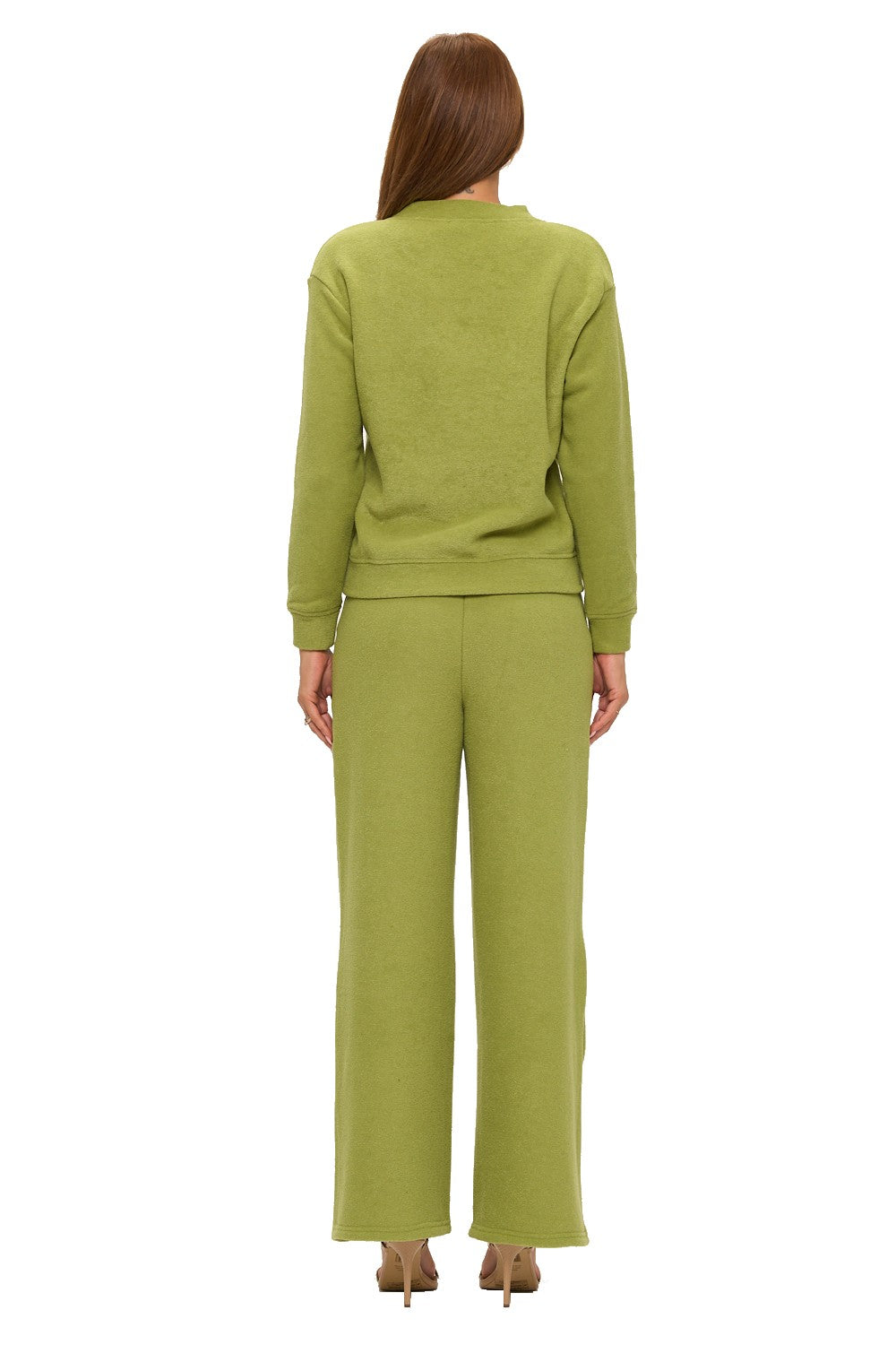 Citrus Crush V-Neck Lounge Set