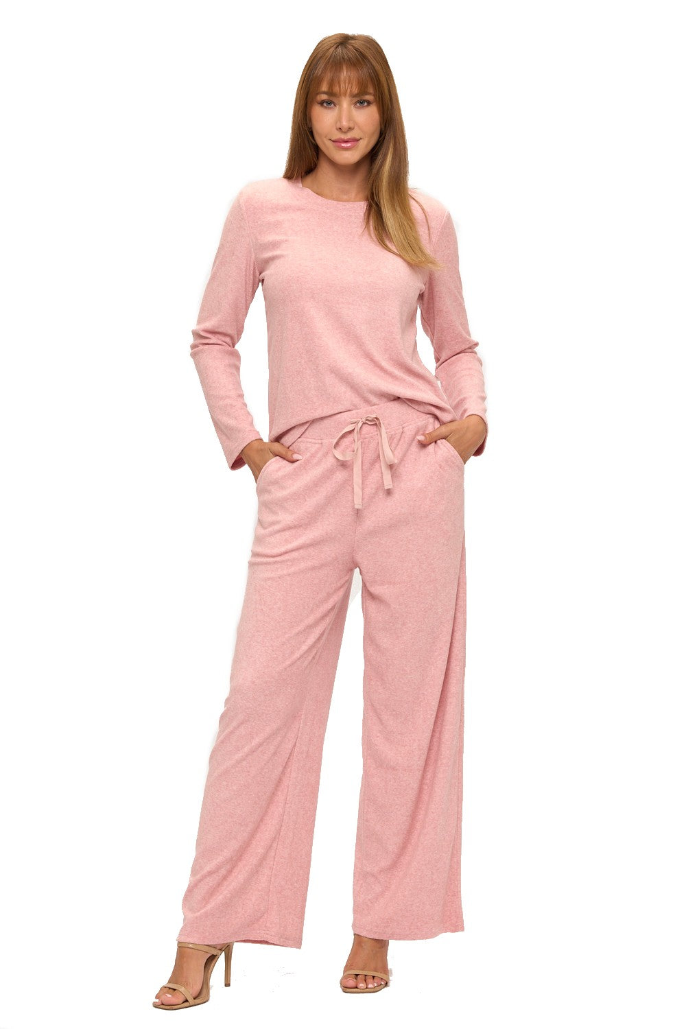 Blush Pink Loungewear Set