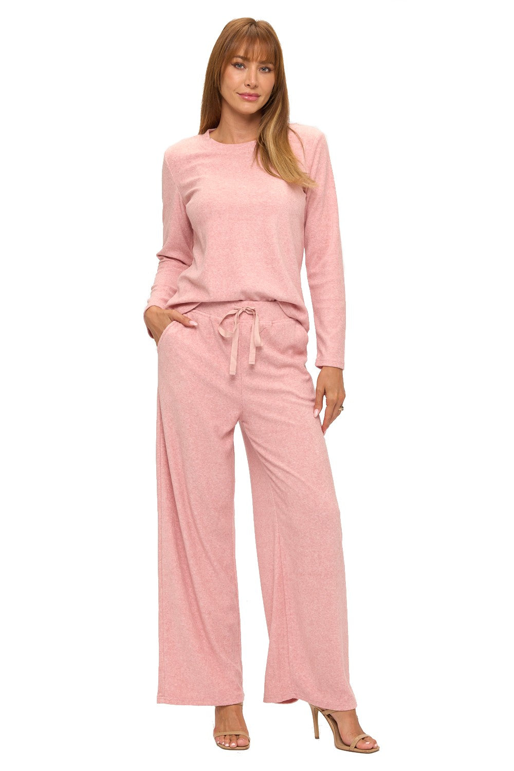 Blush Pink Loungewear Set